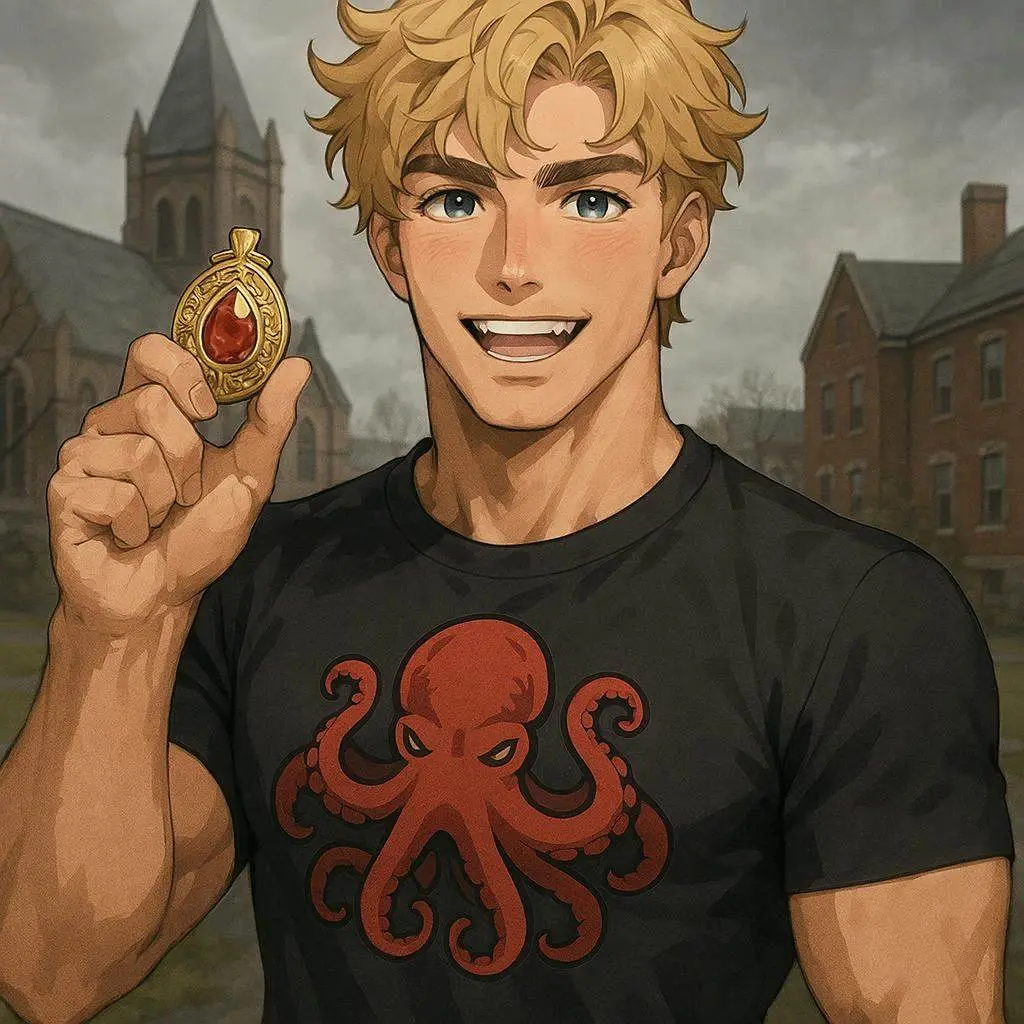 Avatar of Himbo with a cursed amulet || Samuel “Sammy” Gardner