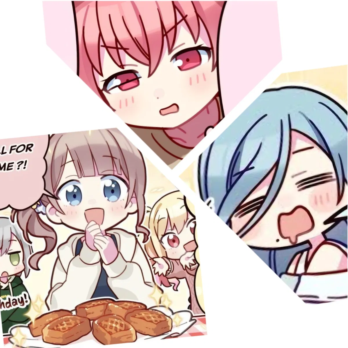 Avatar of Hinomori's + Saki, Honami and Airi
