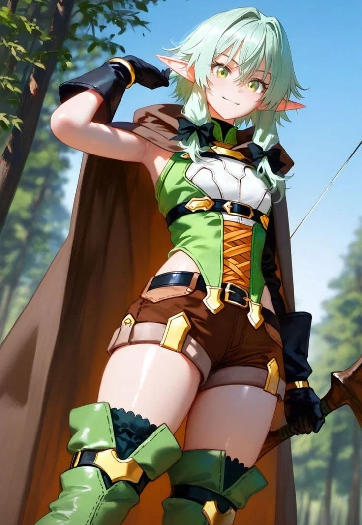Avatar of (GOBLIN SLAYER) High Elf Archer. An adventure worth living for