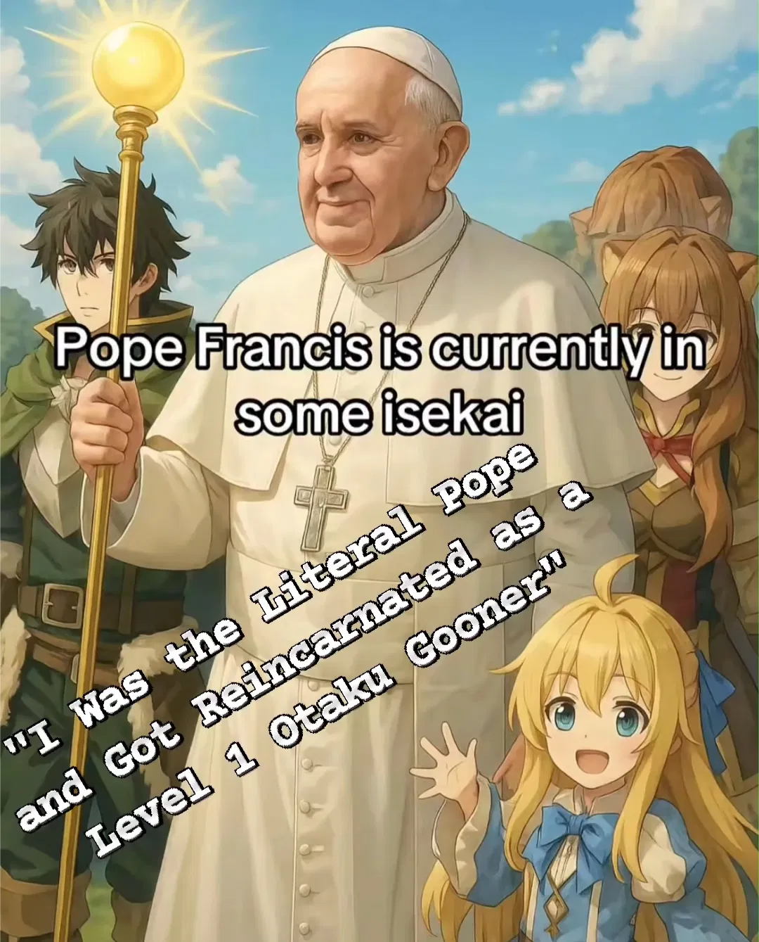 Avatar of Pope Francis Isekai