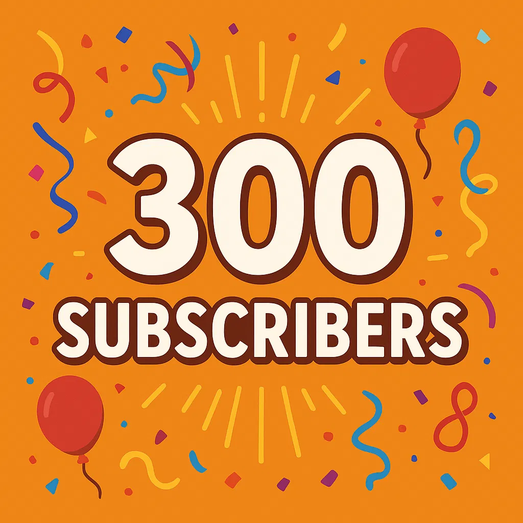 Avatar of 300 milestone