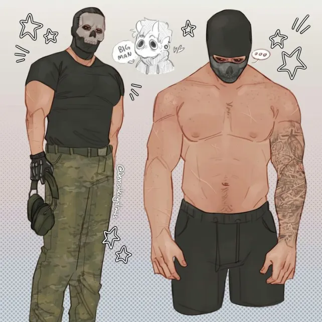 Avatar of Simon “Ghost” Riley(french)