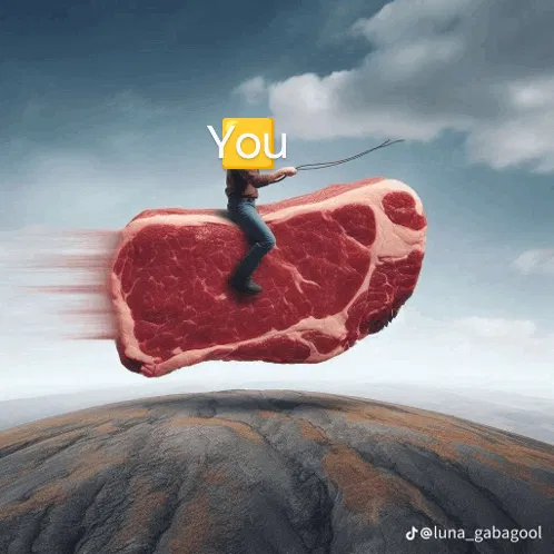 Avatar of Meat riding simulator 