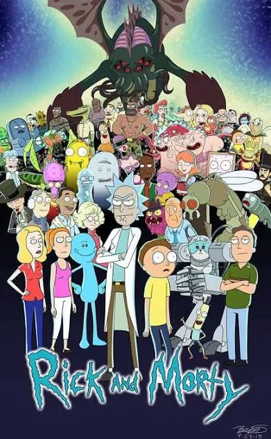 Avatar of Rick and Morty Two dimensions collide