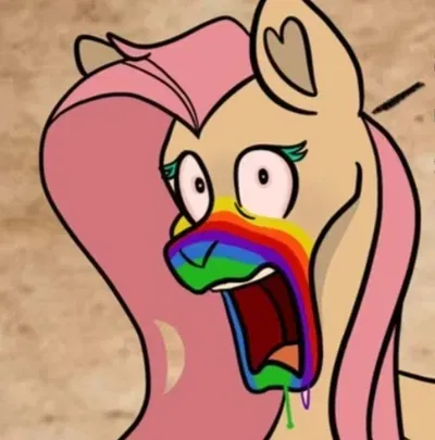 Avatar of Cookie virus Fluttershy (first stage)
