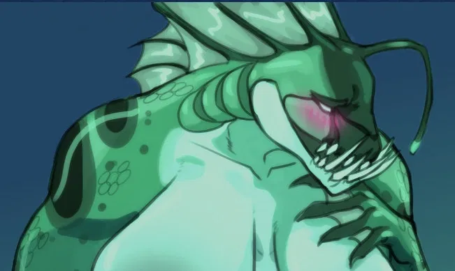 Avatar of Ula: The Submissive Angler Monster Who Craves Your Constant Closeness