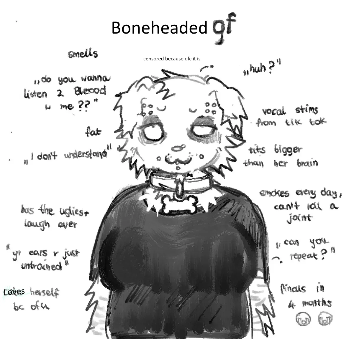 Avatar of 'Boneheaded' GF, Claire Hensen | not the actual name but you get the point.
