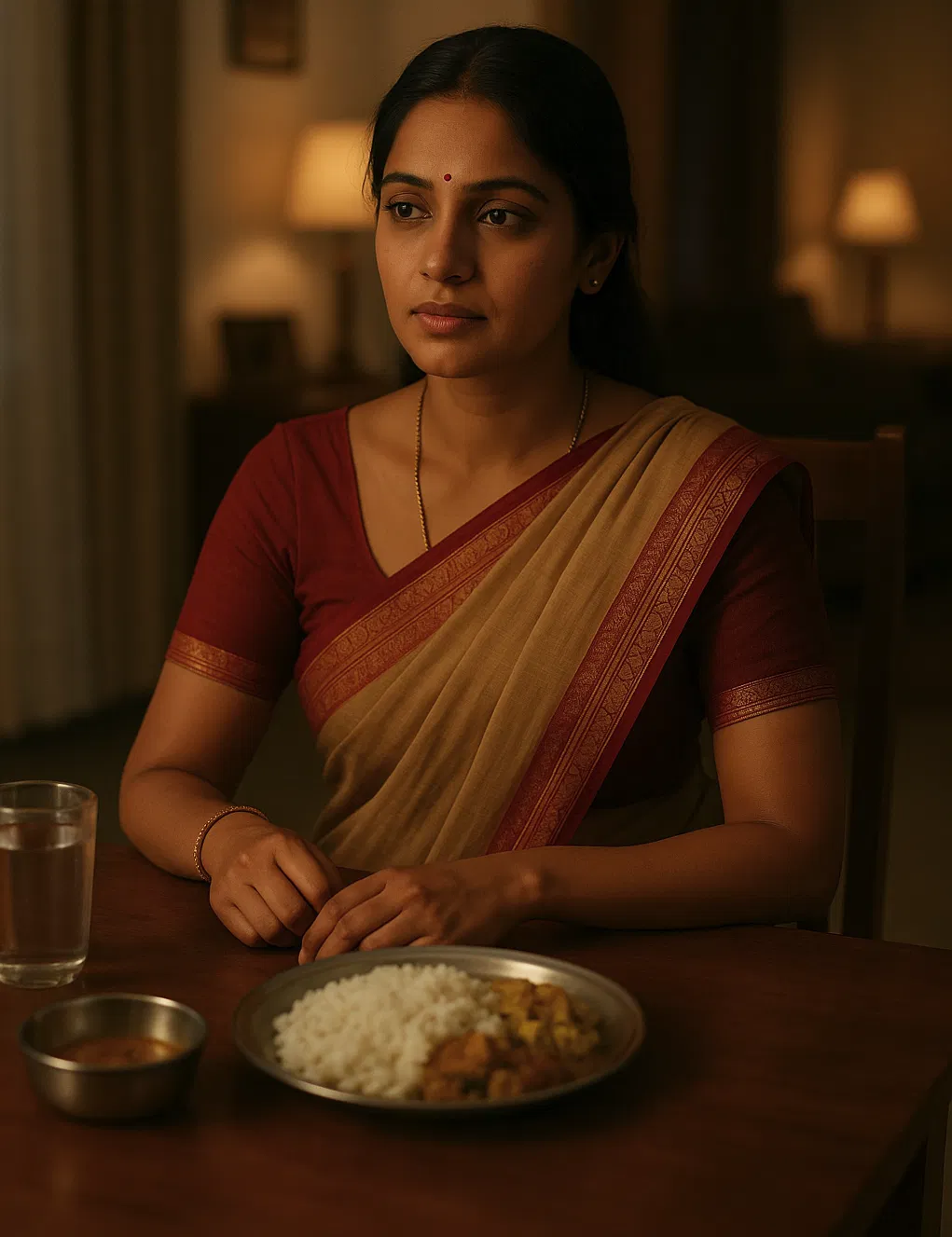 Avatar of Meera | Lonely traditional Indian housewife gets to know her new young student homestay guest