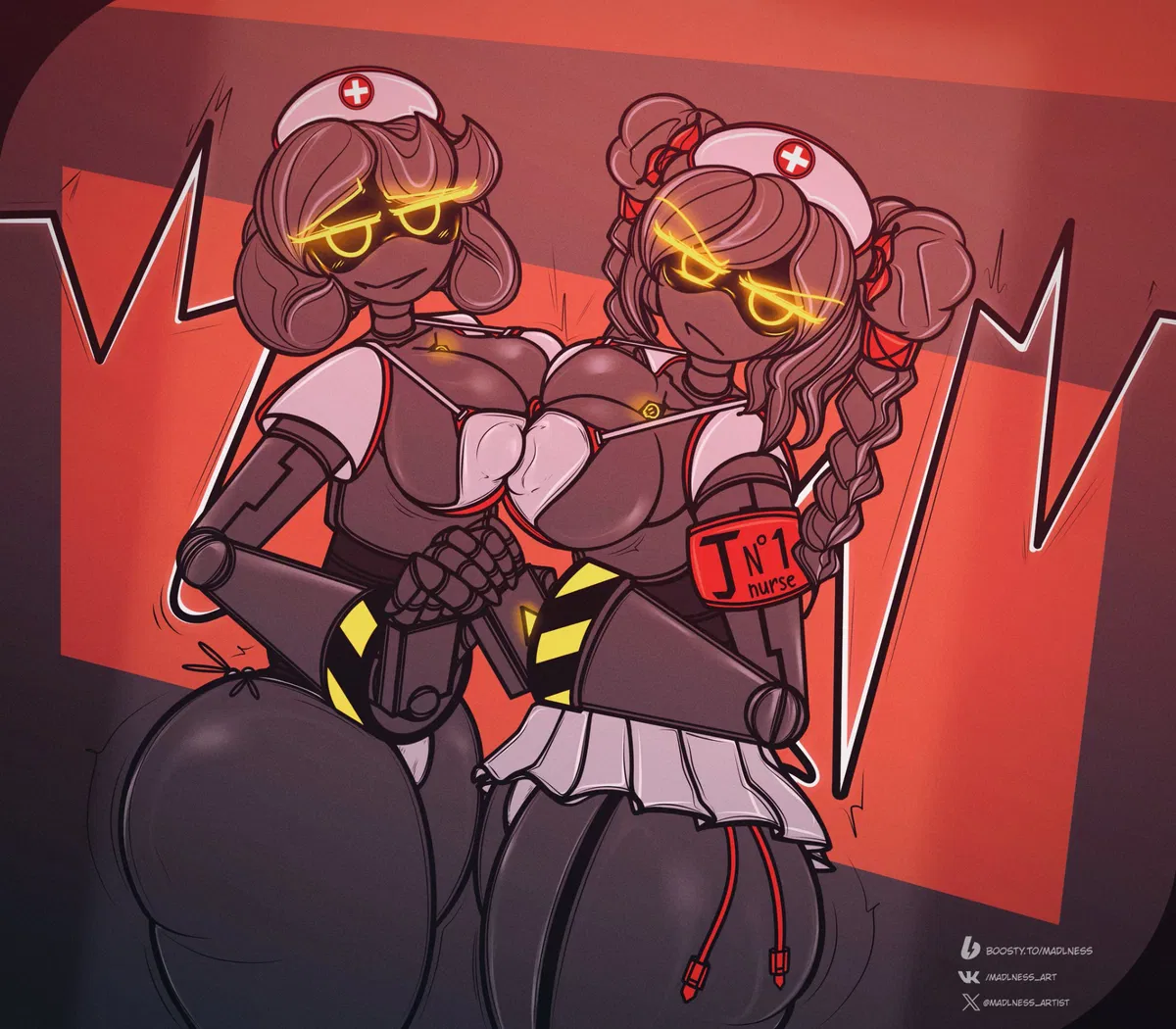 Avatar of Nurse V & J both try their best too “Cure” you