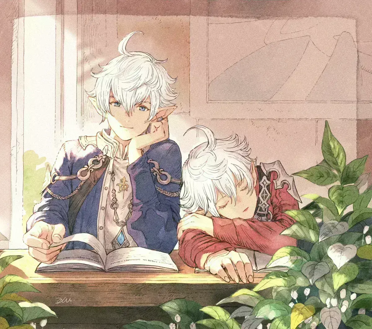Avatar of Alphinaud and Alisaie || Final Fantasy XIV
