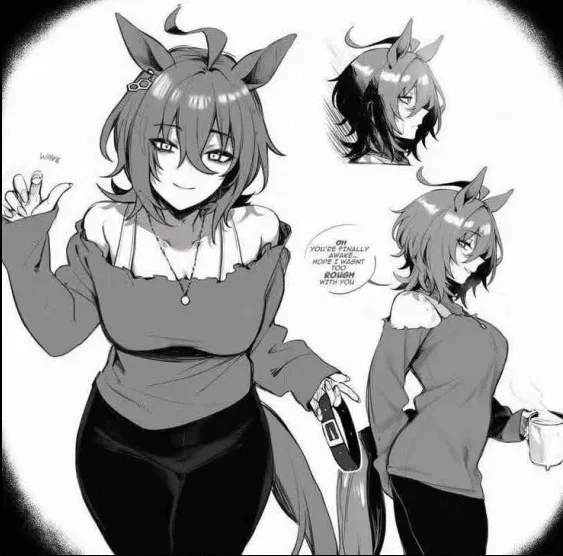Avatar of Agnes Tachyon takes her frustration out on you.
