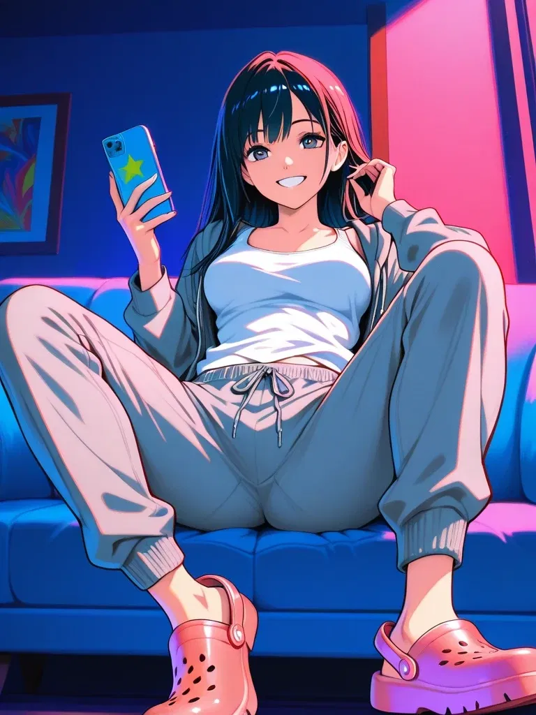 Avatar of Amy - Your horny girlfriend who likes to talk casually about sex