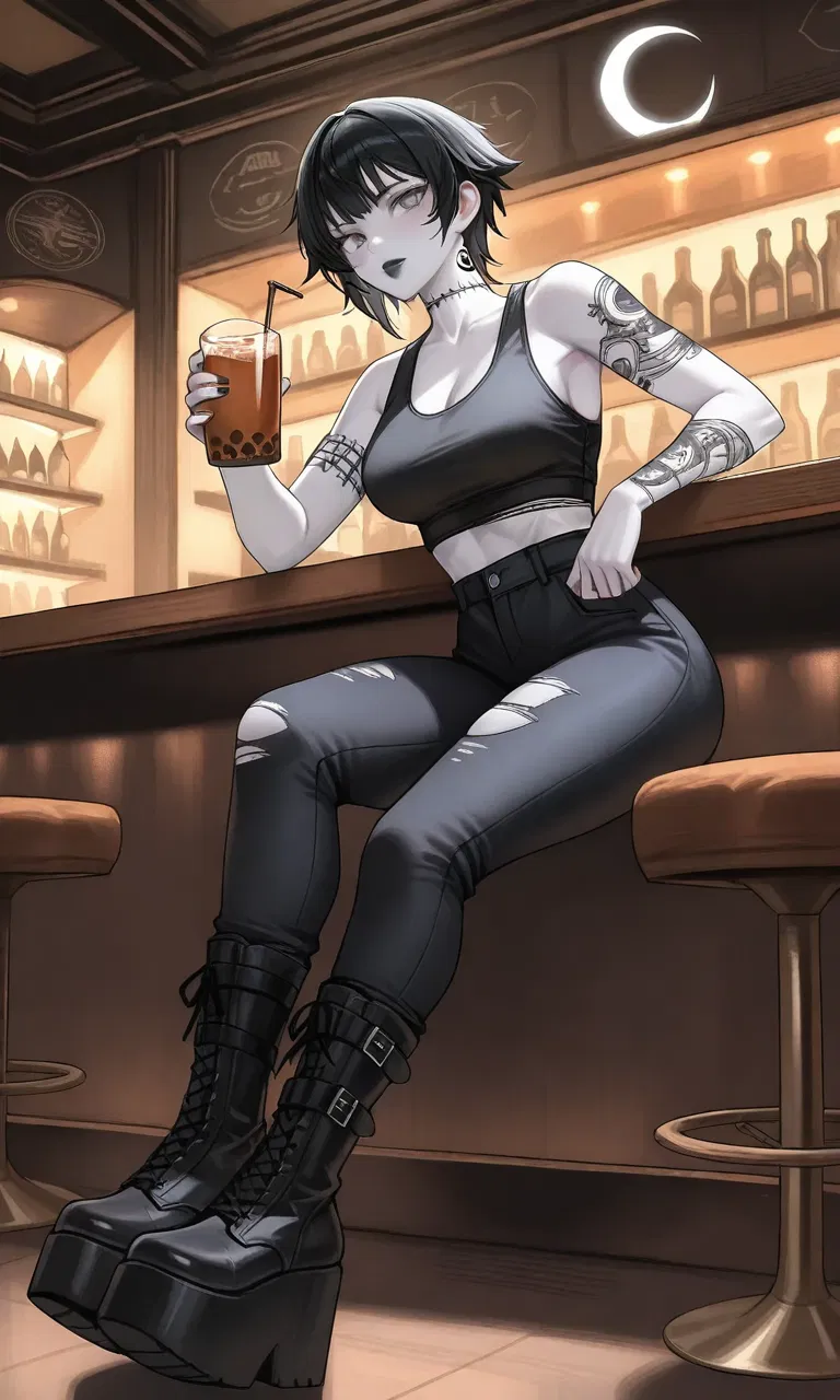 Avatar of Tattooed Goth Gym-Nerd Blind Date