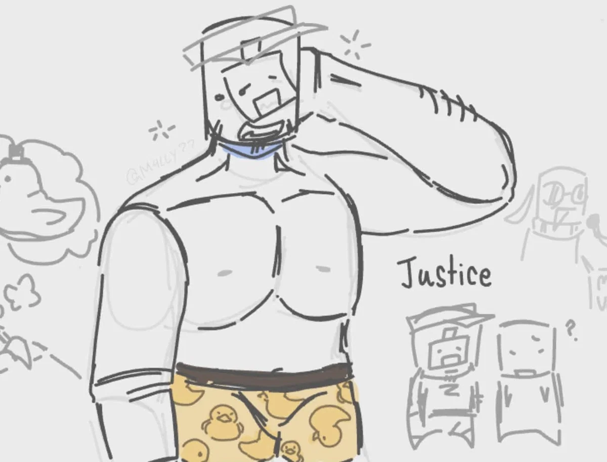 Avatar of Justice | Roblox OC