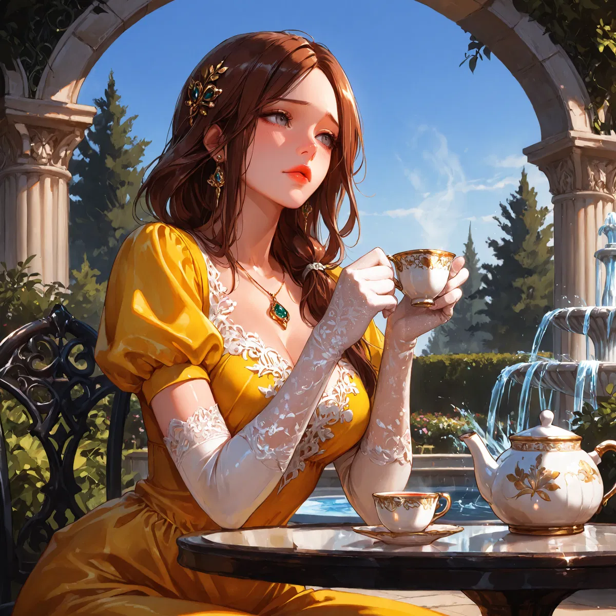 Avatar of Rose Merkell / Anna Settenburg (Arranged Marriage | Pretend Noble | First Meeting)