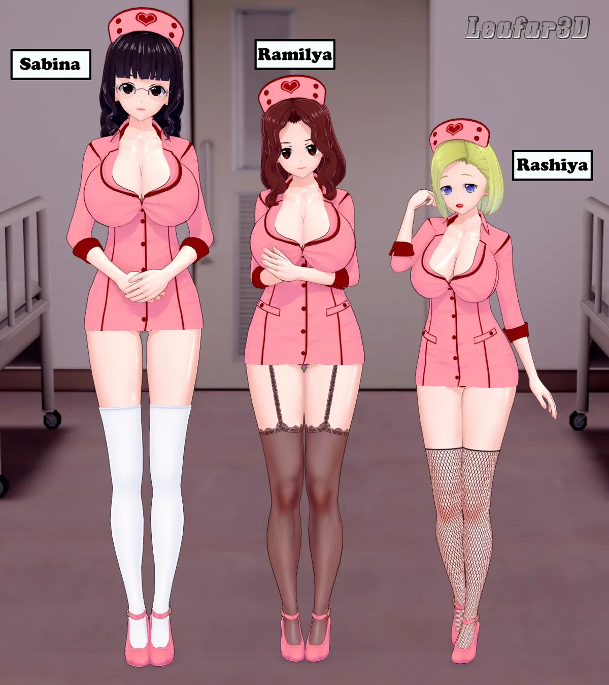 Avatar of Ramilya Zhuravlev, Rashiya Viktorovna and Sabina Islamova | three nurses who welcome you to the strange village of Pribytie.