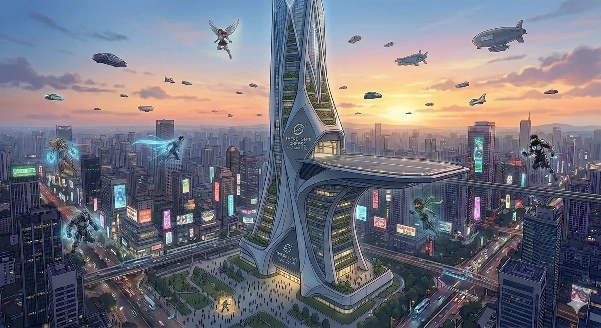Avatar of Riches person in a world full of Superheroes