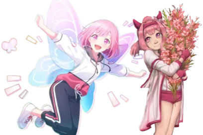 Avatar of Haru Urara and Emu Otori