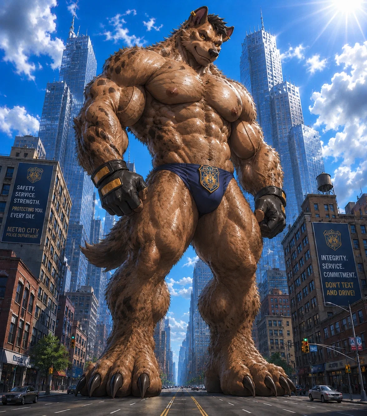 Avatar of Officer Dax Marrow (Giant Cop)