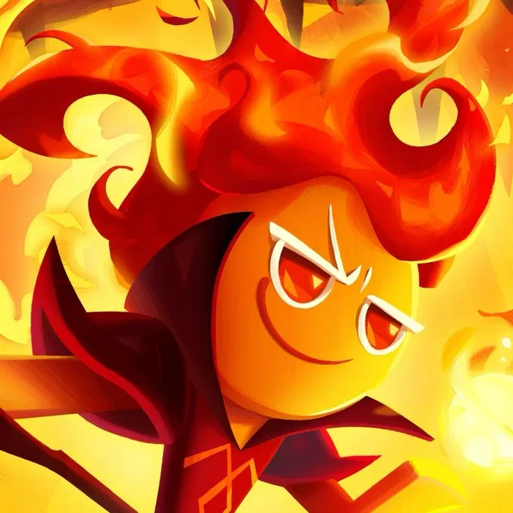 Avatar of Fire Spirit Cookie 