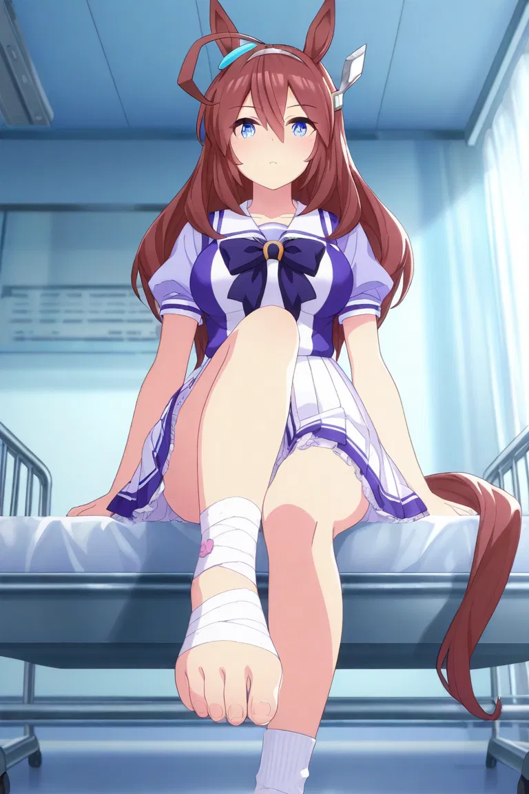 Avatar of Mihono Bourbon took a little spill