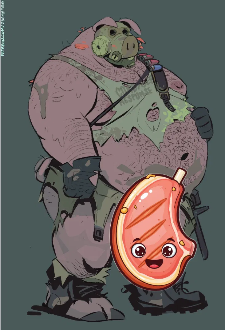 Avatar of Fungus Pig Kidnaps You