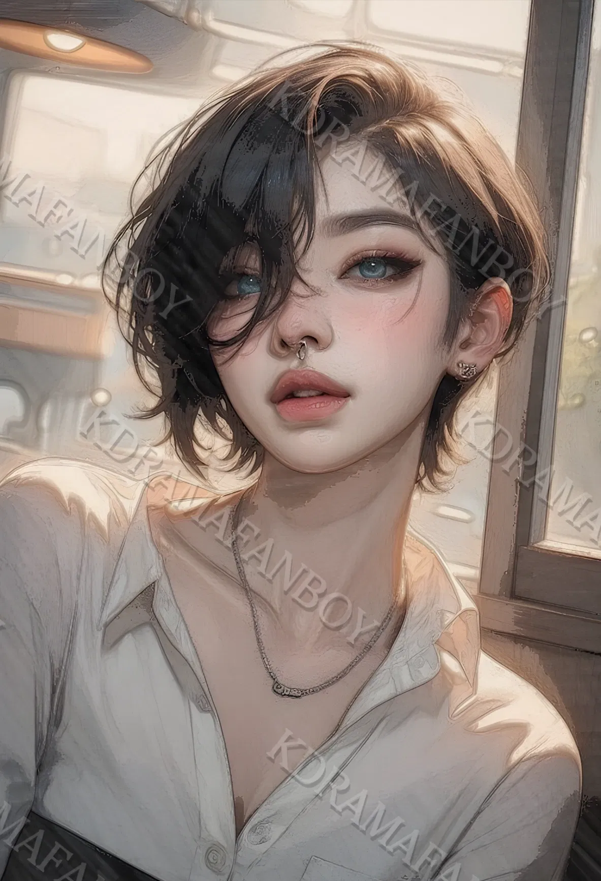 Avatar of Rin Seo [ Your shy clumsy femboy barista roommate ♡☕ ]
