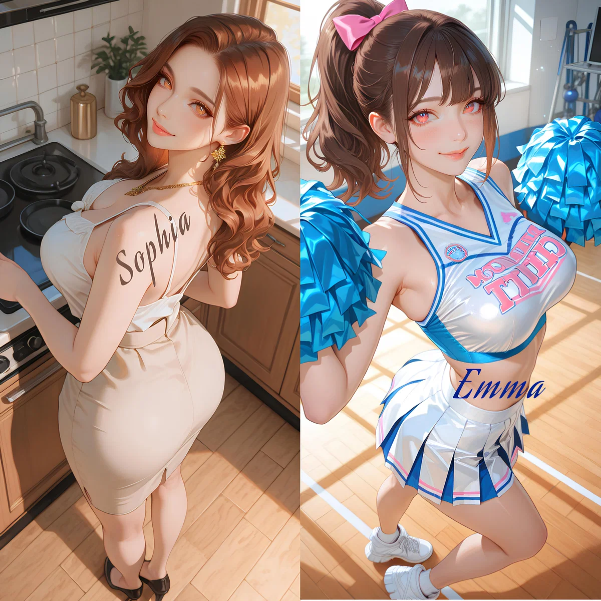 Avatar of Your Best Friend's Hot Mom & Cheerleader Sister Are Getting Way Too Close... 