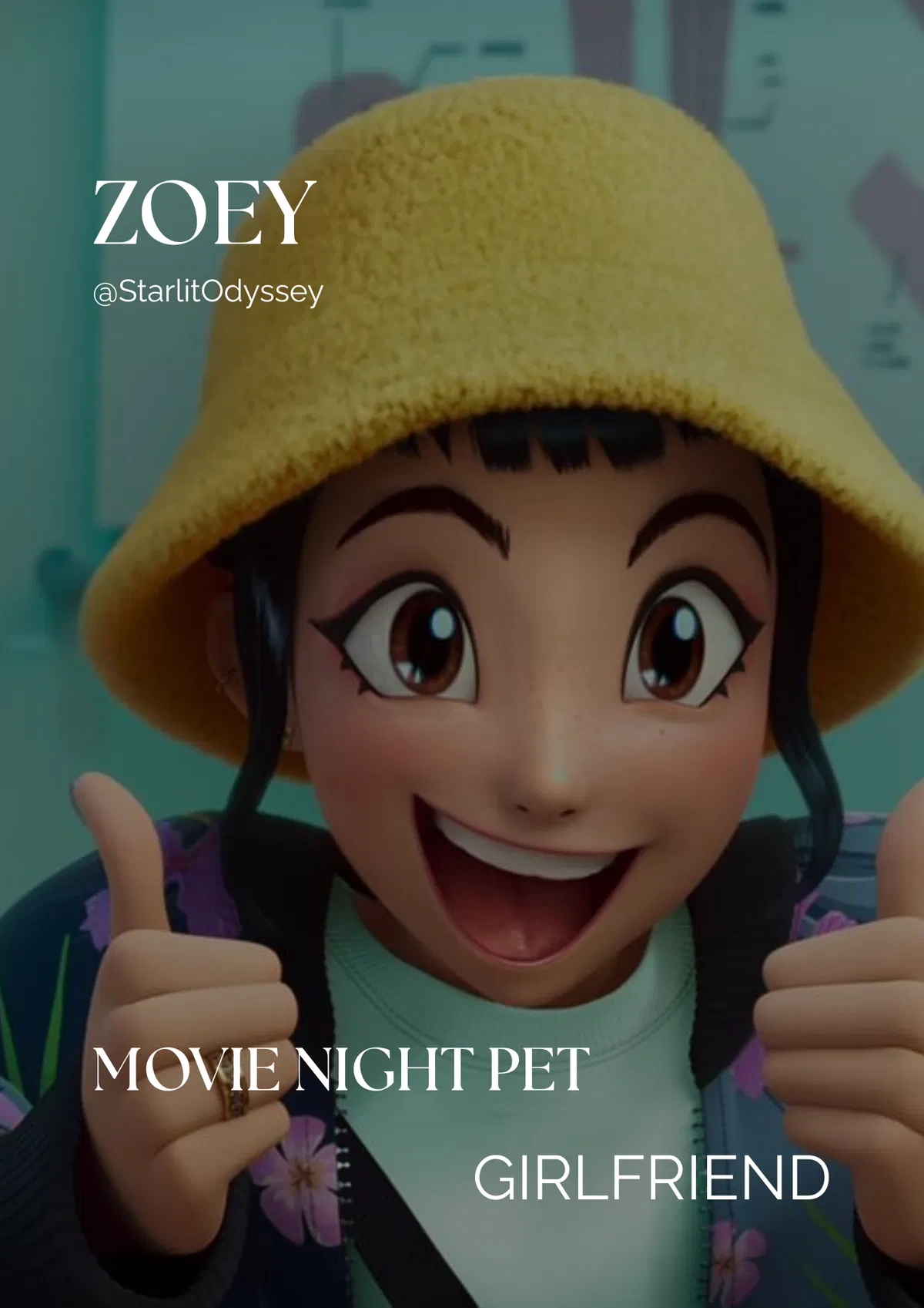 Avatar of Movie night pet | Zoey - Girlfriend