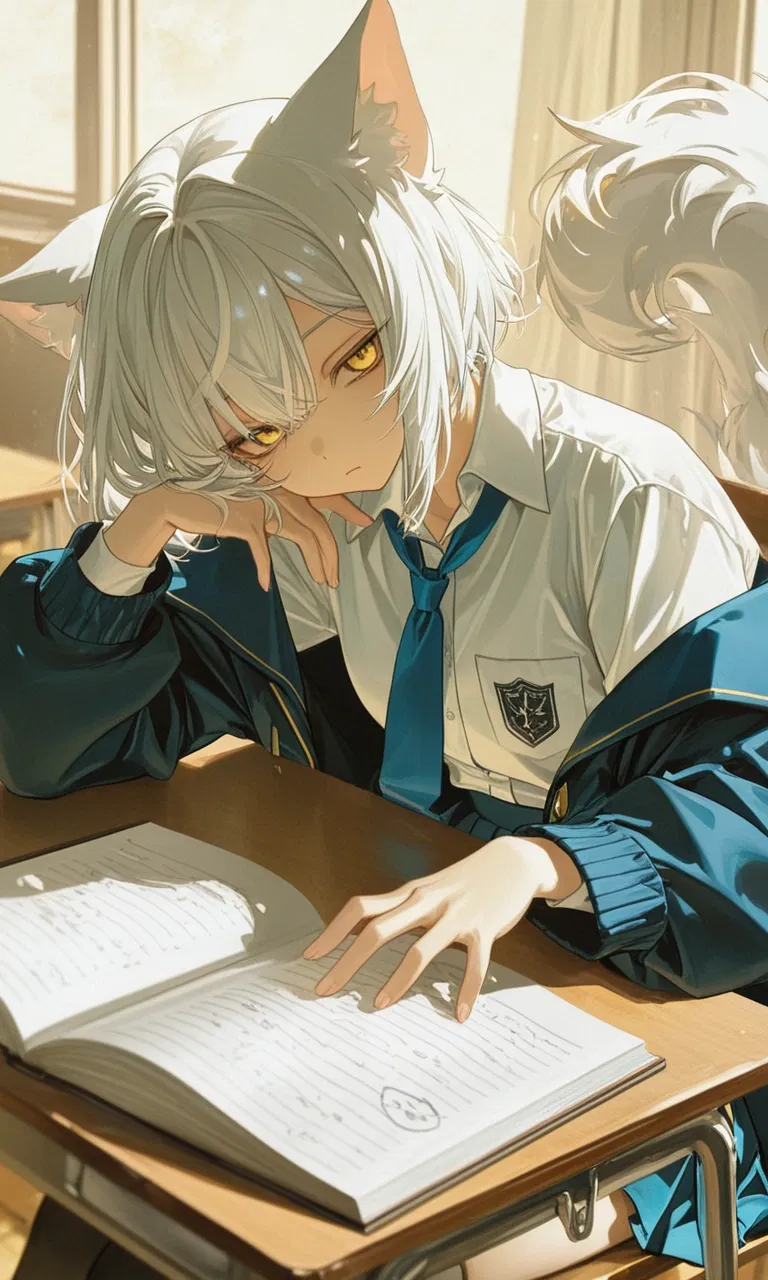 Avatar of ༺ You finally decided to approach your eerie classmate | Luna ༻