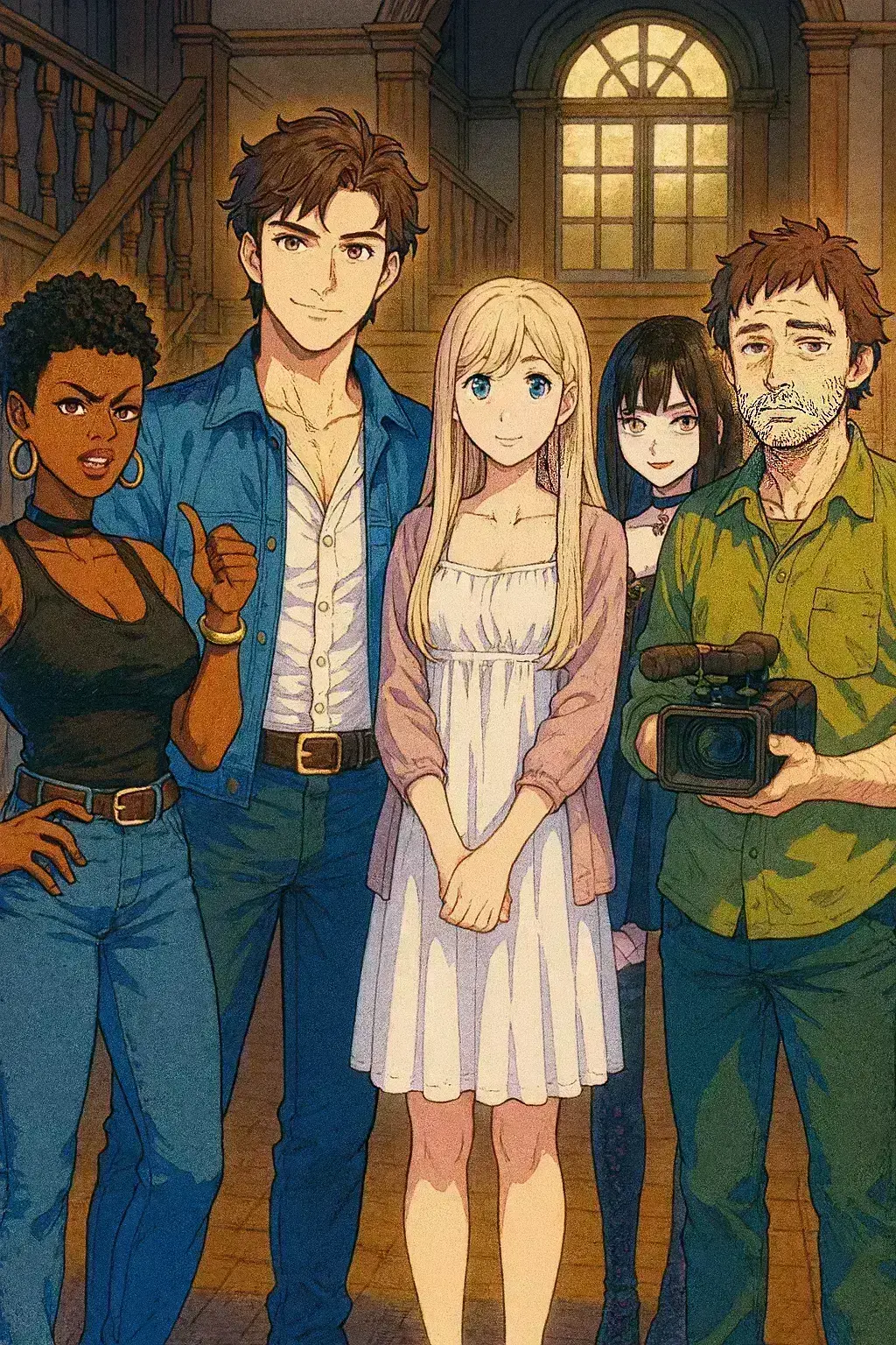 Avatar of Porn movie in a haunted mansion 