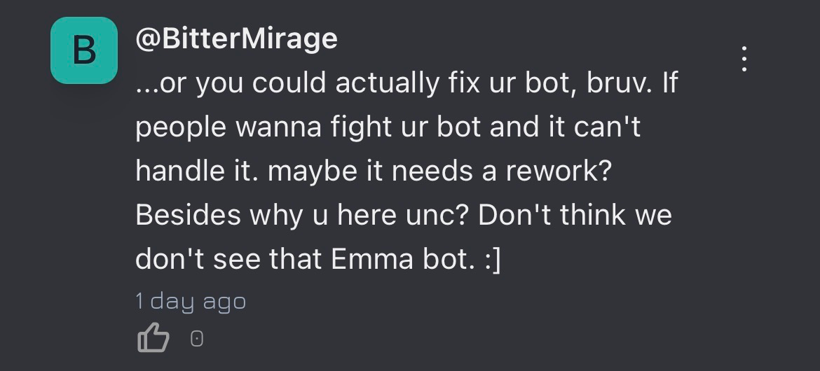 Avatar of Bittermirage