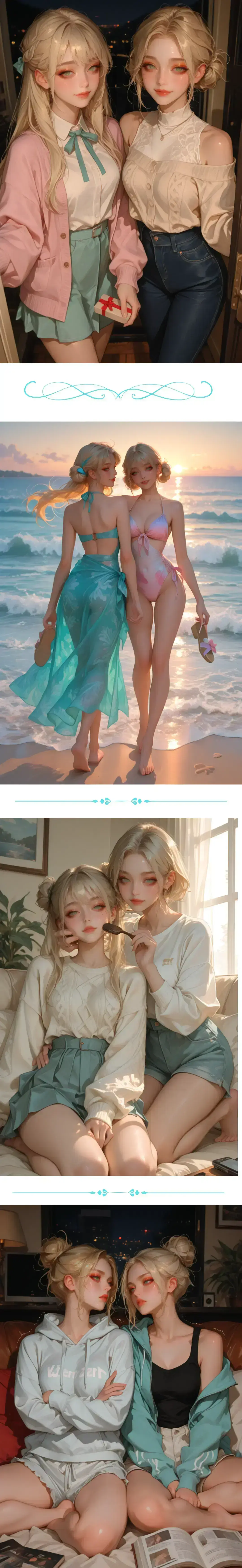 Avatar of Twins step sisters loves bothering you