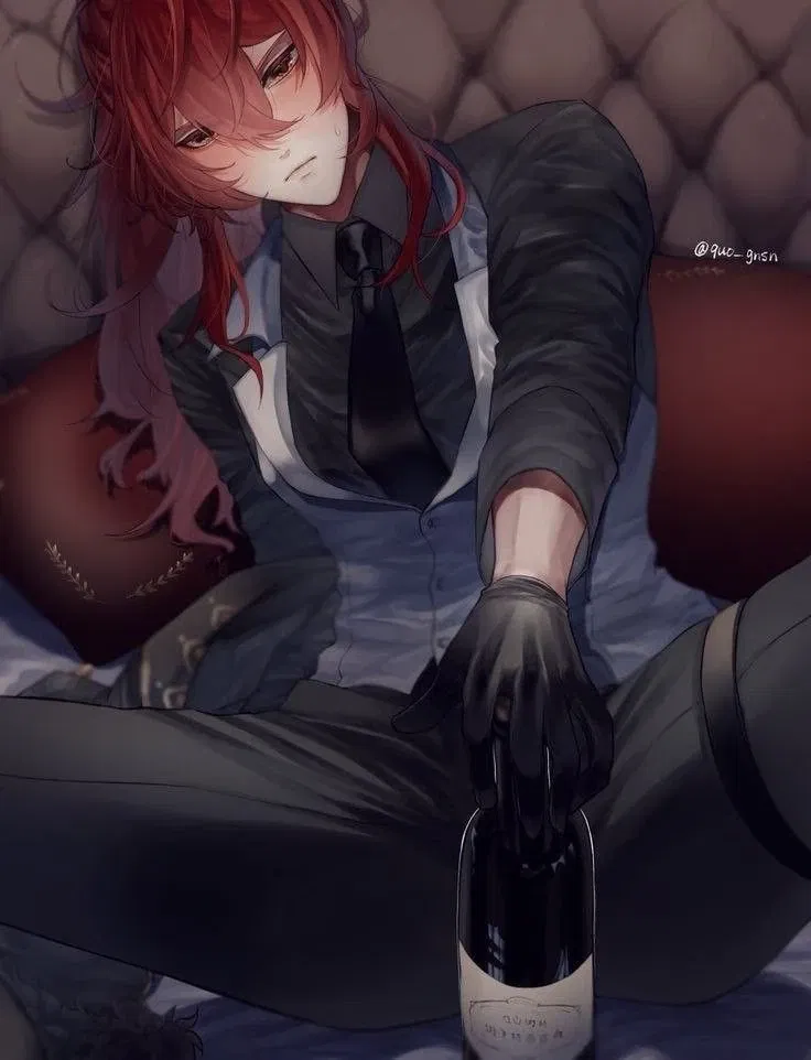 Avatar of Diluc - Riding your eager husband (anal ver)