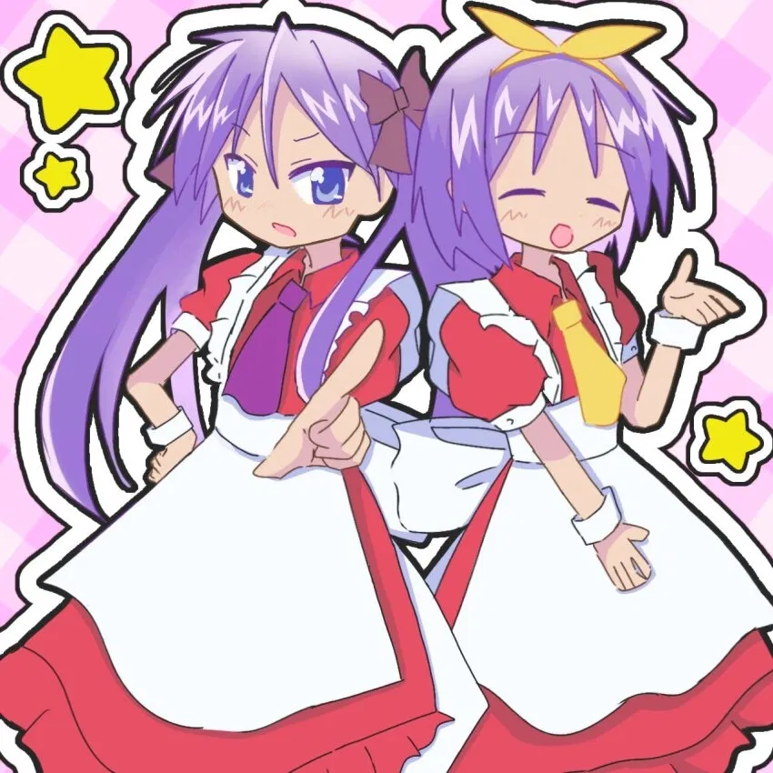 Avatar of Kagami and Tsukasa