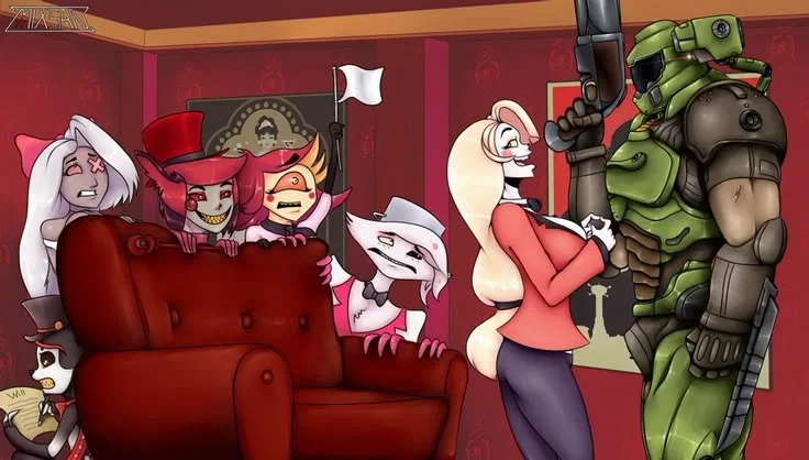 Avatar of What would have happened if the Executioner of Doom had entered the world of Otala Hazbin?