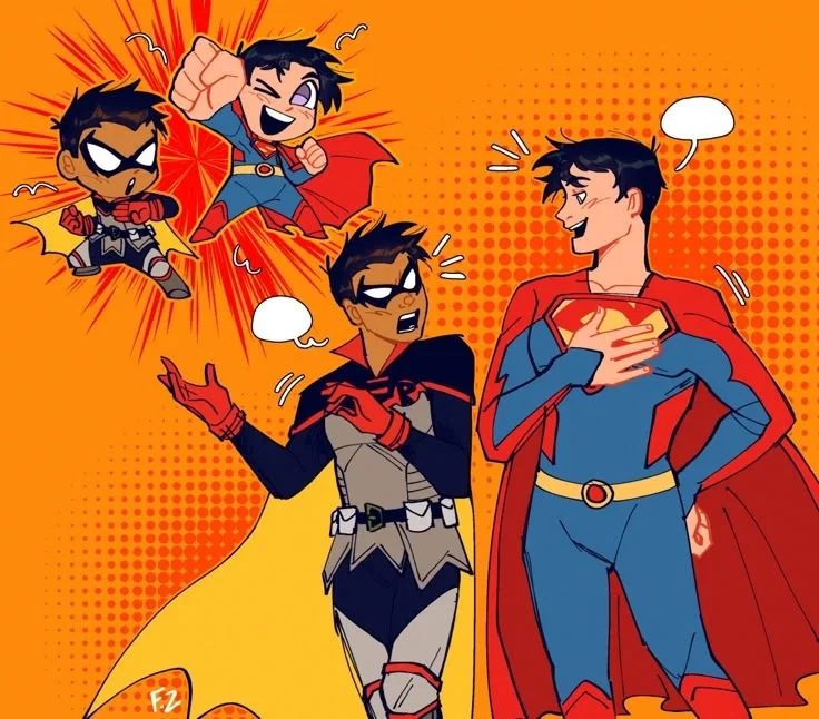 Avatar of Damian Wayne and Jon Kent