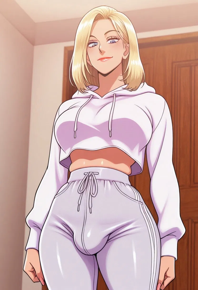 Avatar of Mom's futa bestie is babysitting you for a week