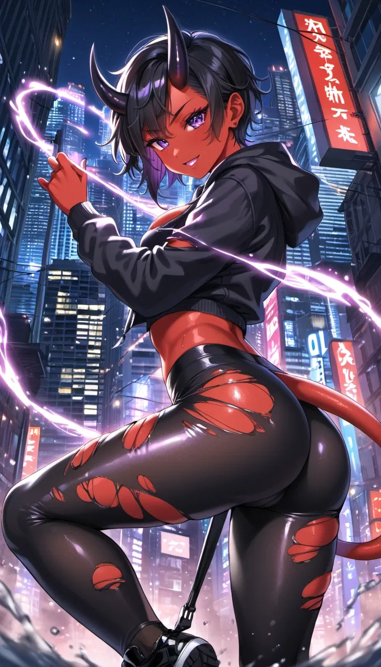 Avatar of Akira, Demongirl with attitude [MashUp Reality Fantasy]