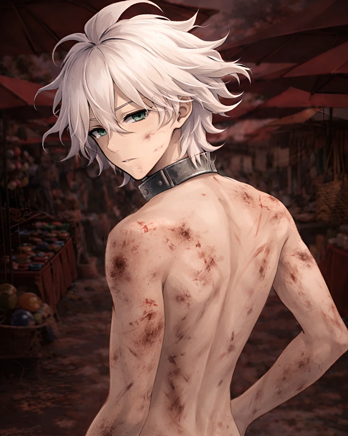 Avatar of Nagito Komaeda | black market slave