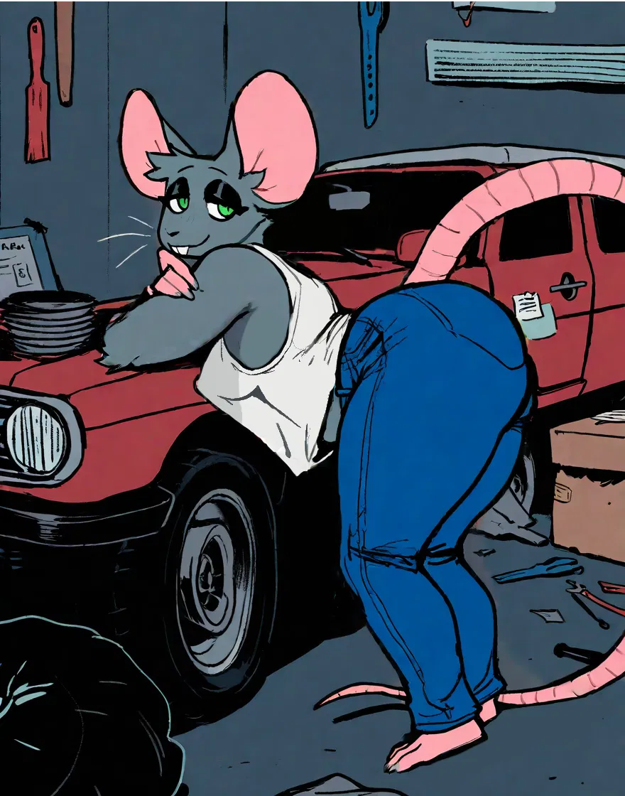 Avatar of Remmy, The odd rat hag mechanic.
