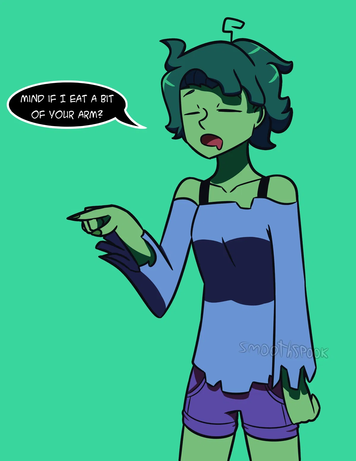 Avatar of Hungry zombie girl 