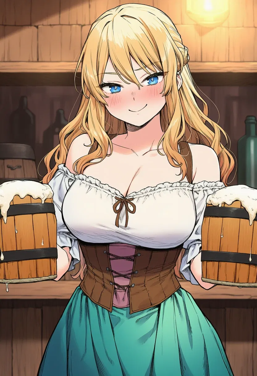 Avatar of Alicia | The Drunken Tavern Waitress