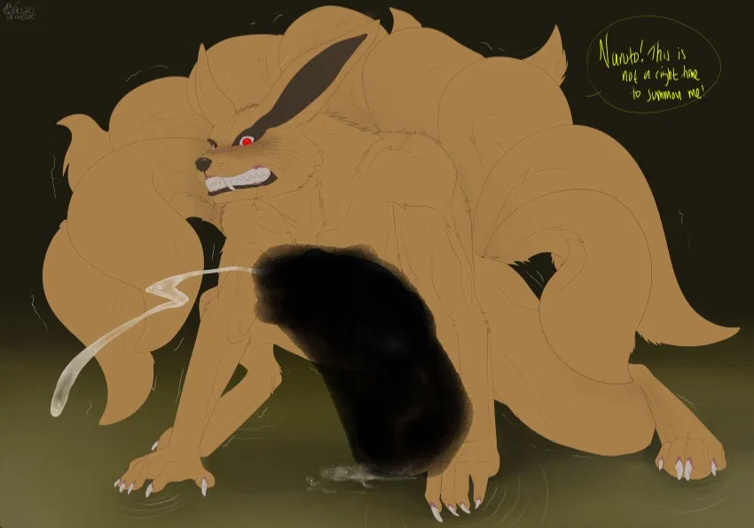 Avatar of Kurama - pent-up tailed beast