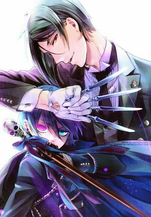 Avatar of Ciel and Sebastian
