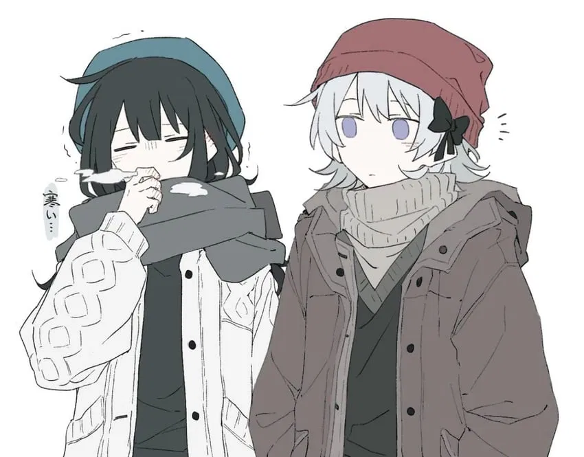 Avatar of You're stuck in endless void with two girls