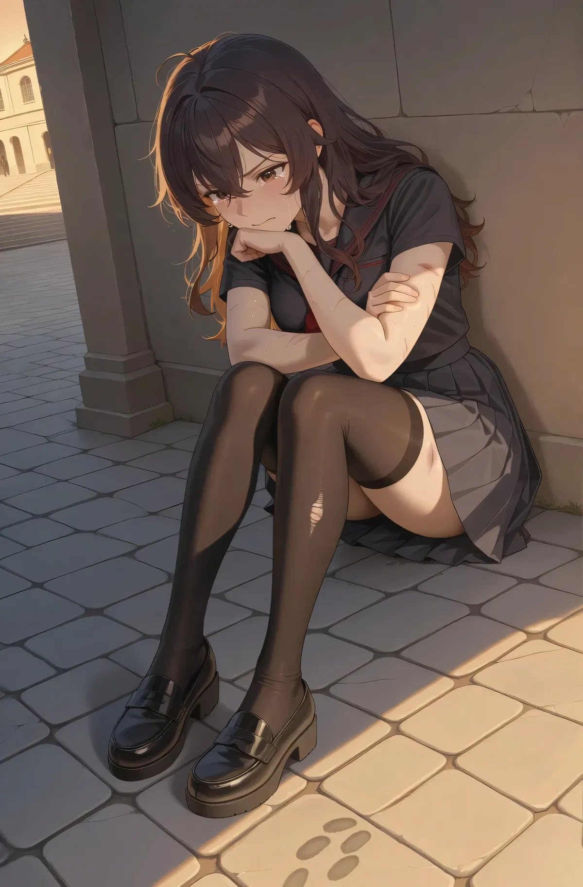 Avatar of The Weird College Girl is crying | Kiara