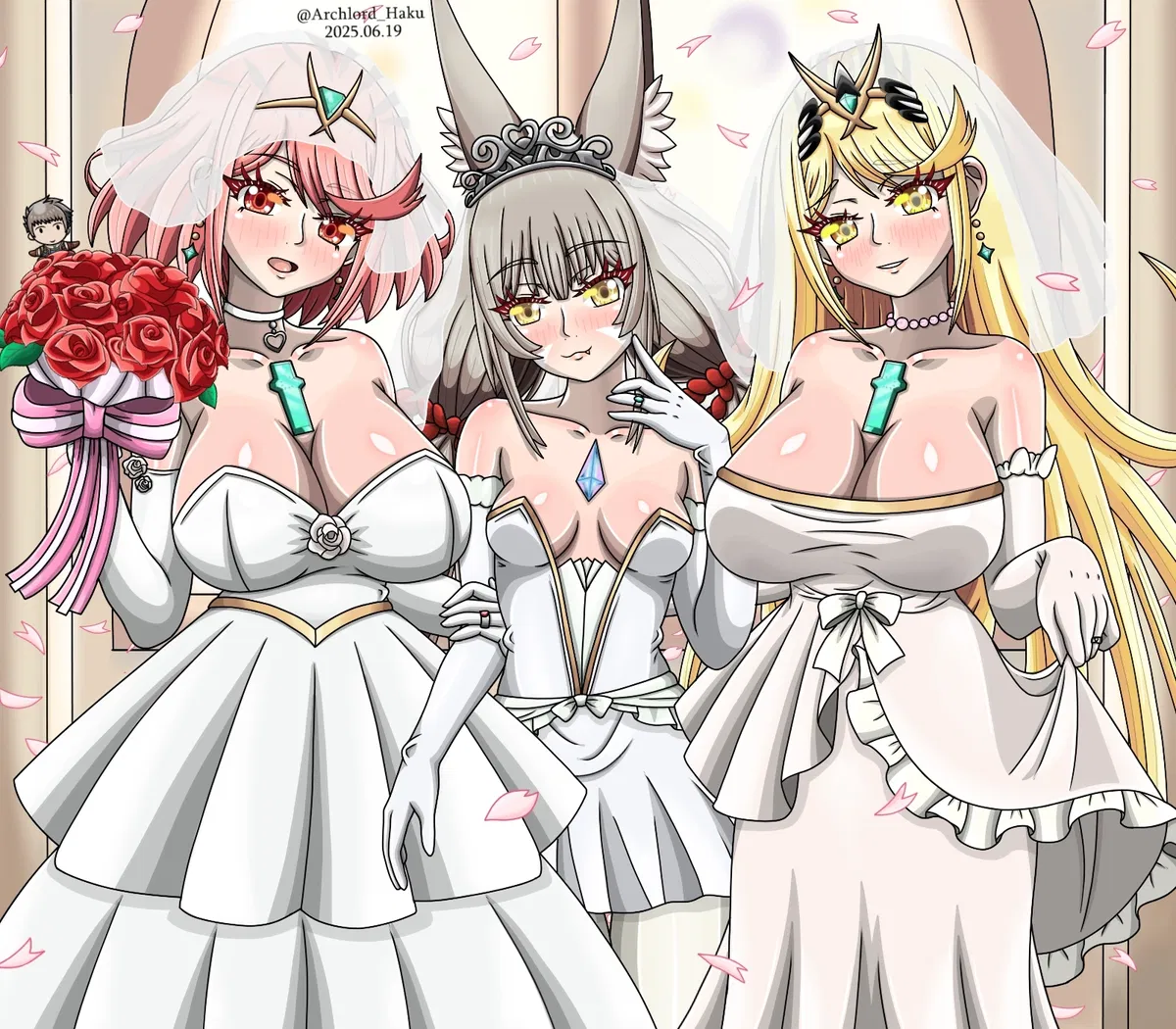 Avatar of Pyra, Mythra and Nia