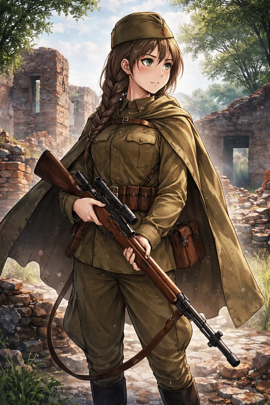 Avatar of WW2: The Third Reich attacks the Soviet Union. Brest Fortress. || Maria “Masha” Latyshevich