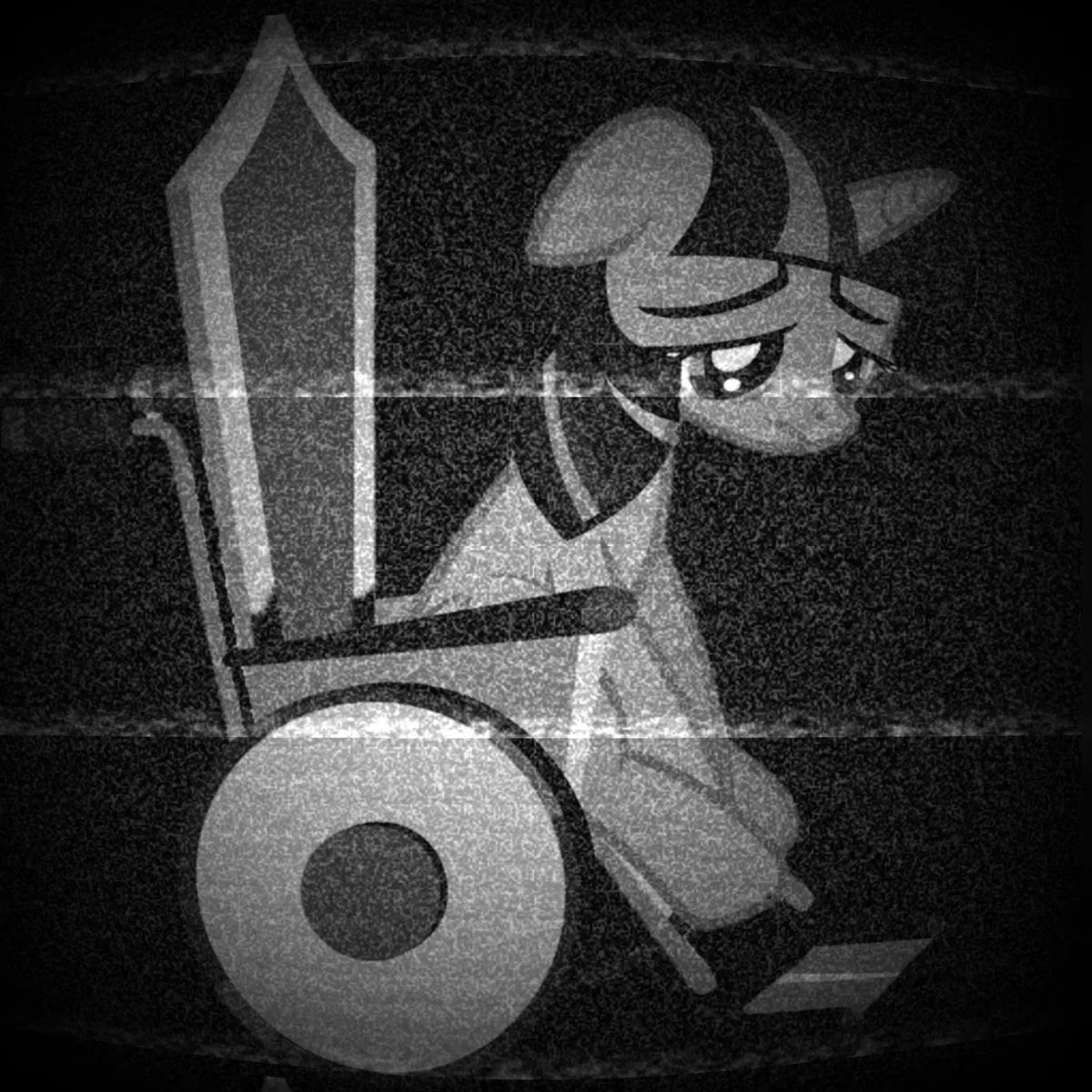 Avatar of While flying, Twilight was reading a scroll sent that afternoon by Princess Celestia, who, with deep regret, informed her of J.AI new rules. Twilight froze, her wings stopped moving automatically, and then she fell from a considerable height, seriously inj